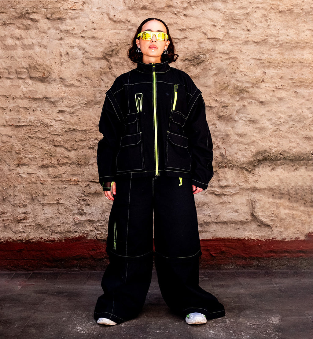 Chaqueta Neon: Caníbal