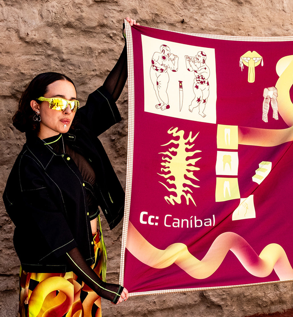 Maxi Foulard Sol: Caníbal