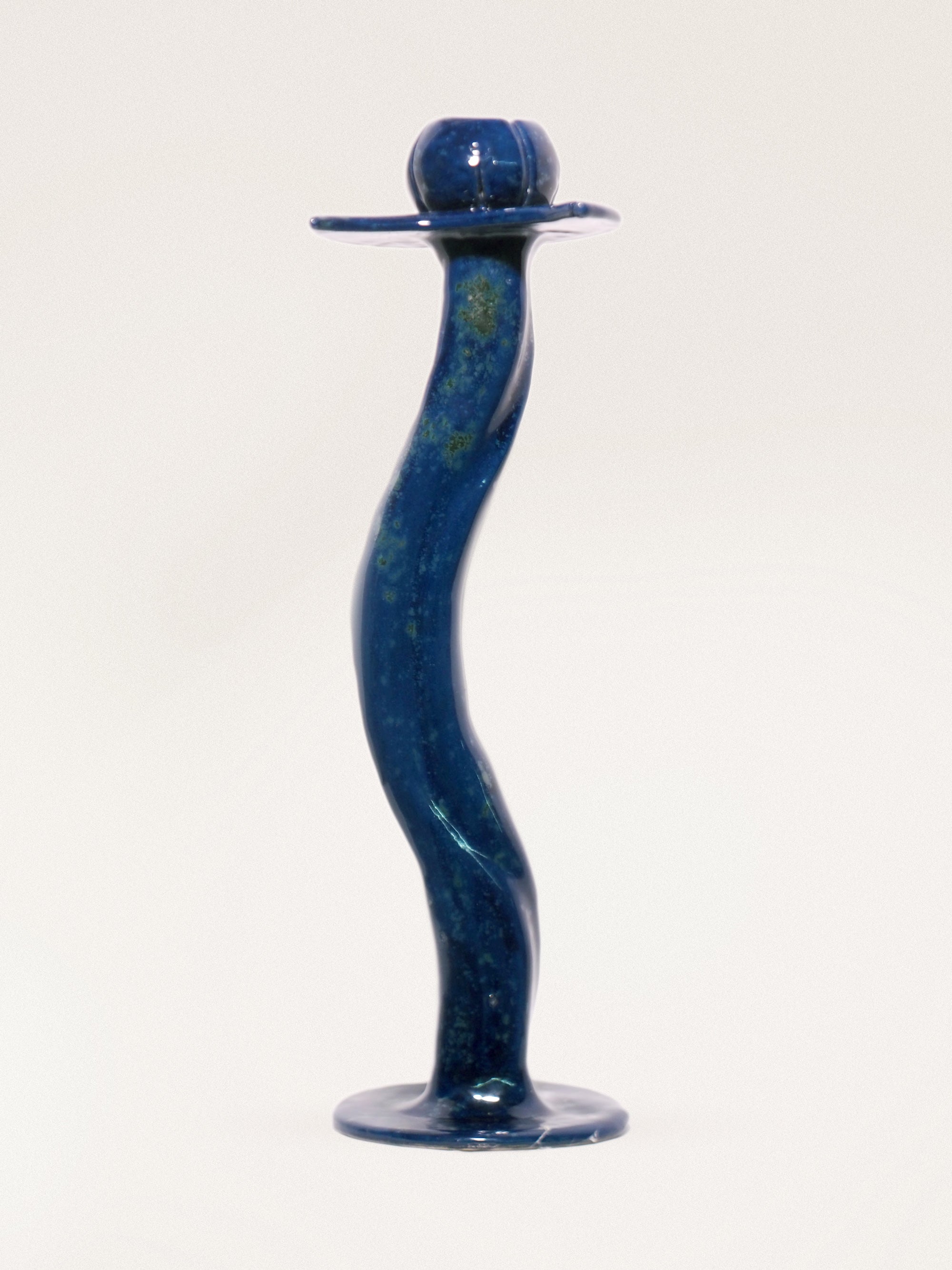 Portacandele in Ceramica d'artista: Luna