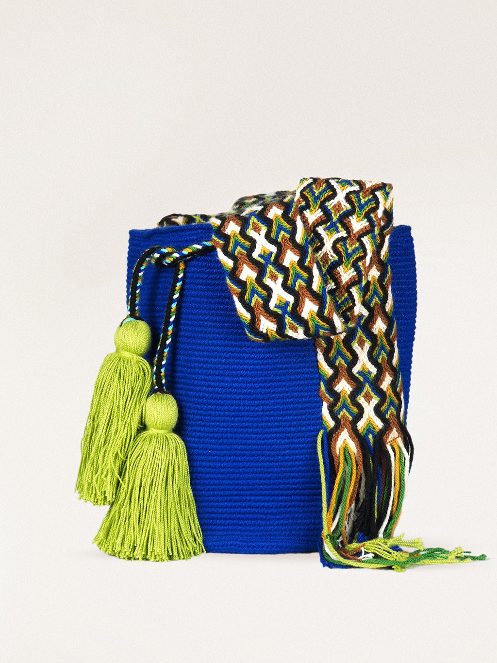 Mochila Wayuu (Mediana) - Lapislazzuli