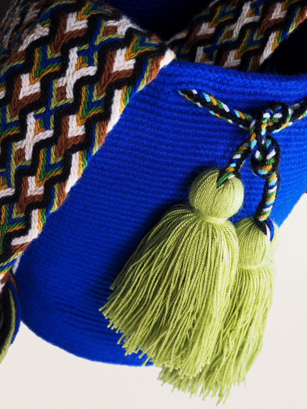 Mochila Wayuu (Mediana) - Lapislazzuli