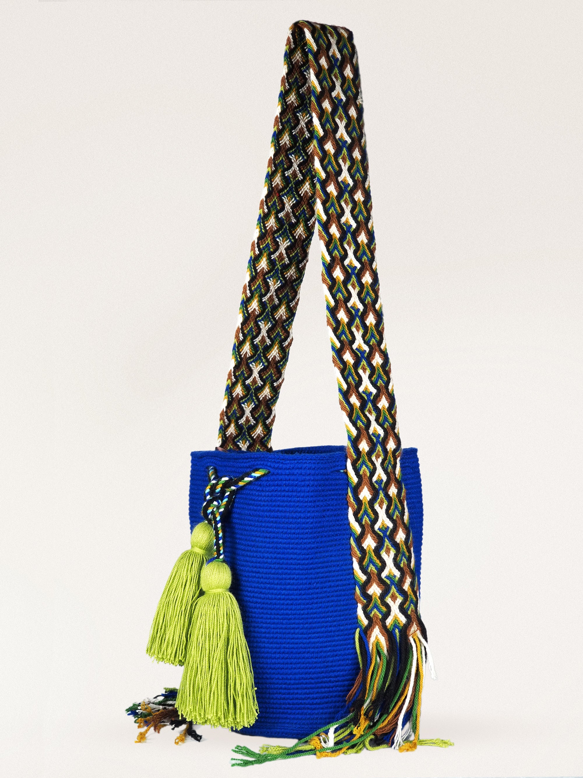 Mochila Wayuu (Mediana) - Lapislazzuli