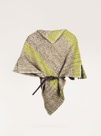 Ruana (Poncho) Ampia - Musgo
