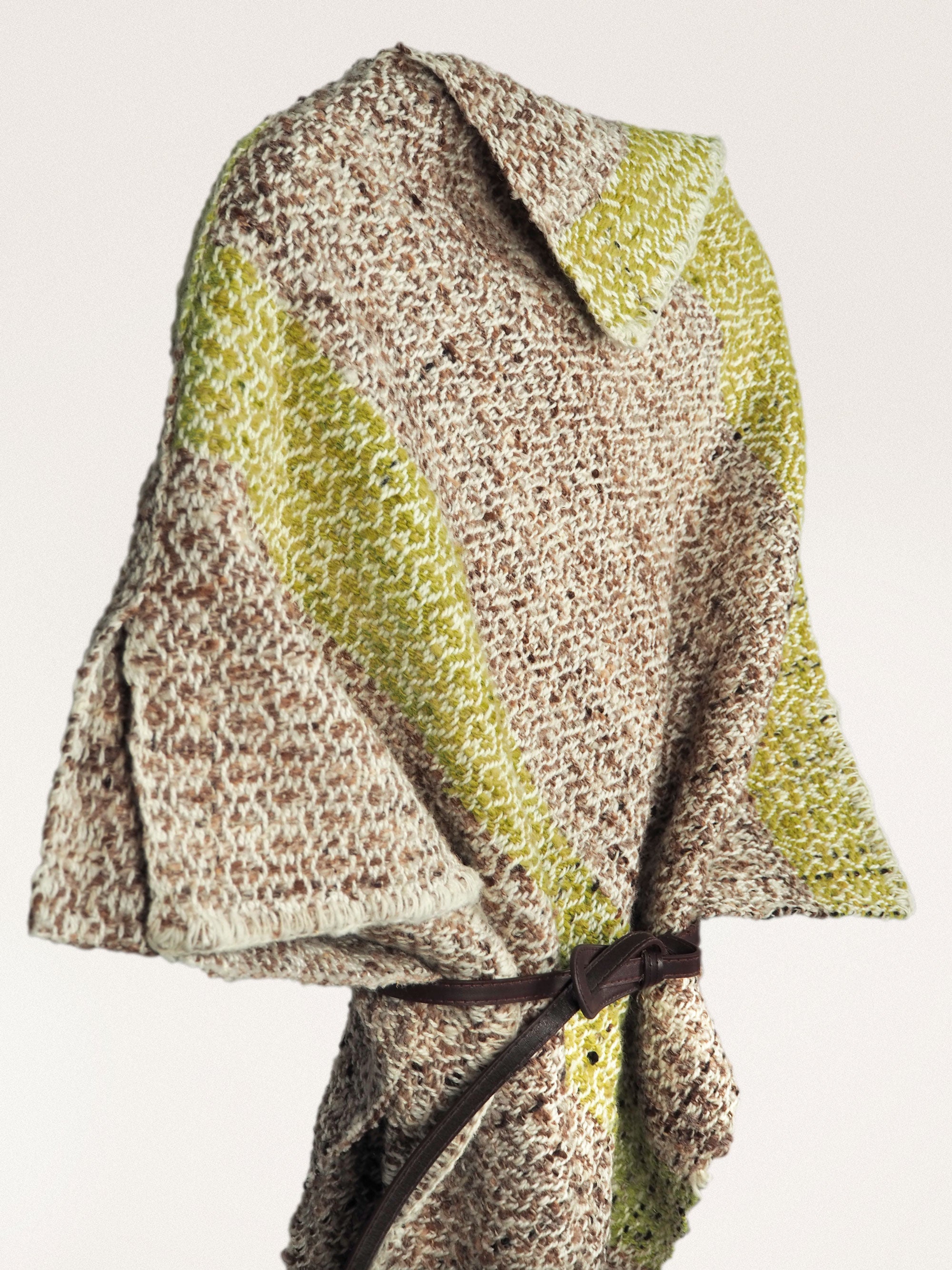 Ruana (Poncho) Ampia - Musgo